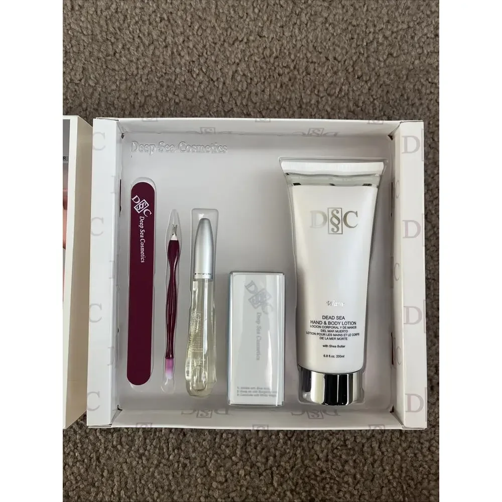 Deep Sea Cosmetics Platinum New Edition Nail Kit Treatment Set New